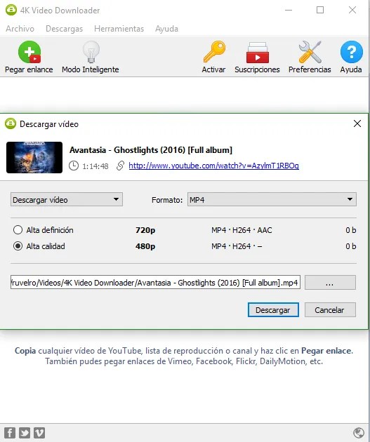 Sintético 98+ Foto Licencia De 4k Video Downloader Gratis Lleno