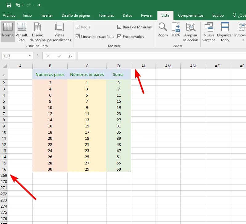Cómo bloquear filas o columnas en Excel para tenerlas siempre visibles