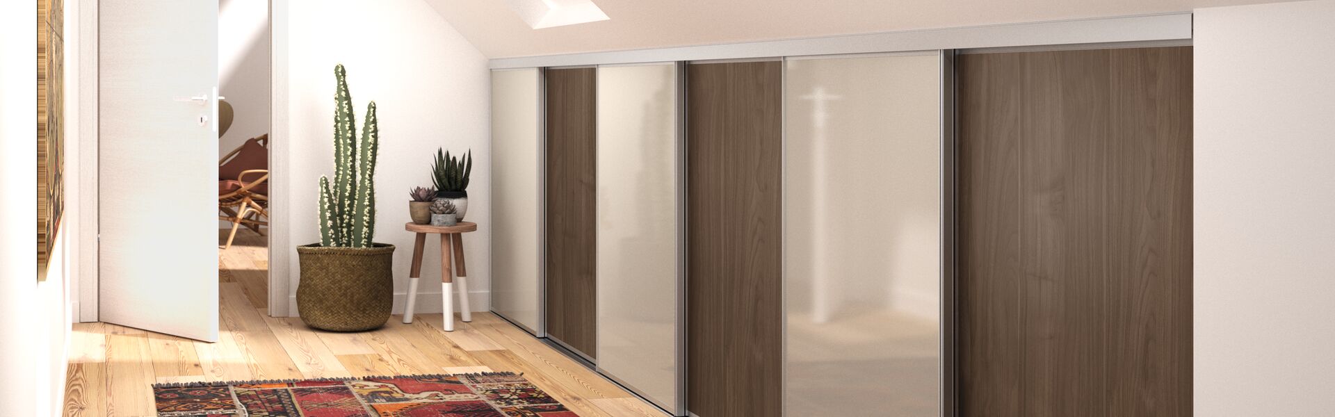 Pour coordonner votre décoration intérieure, mélangez les. Porte De Placard Sur Mesure Sogal