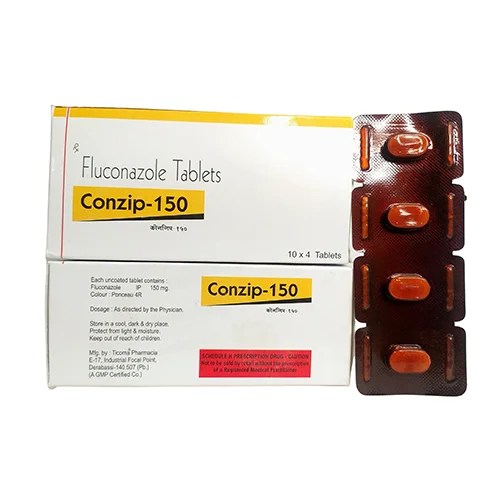 FLUCONAZOLE TABLETS Manufacturer and Supplier in India CONZIP150
