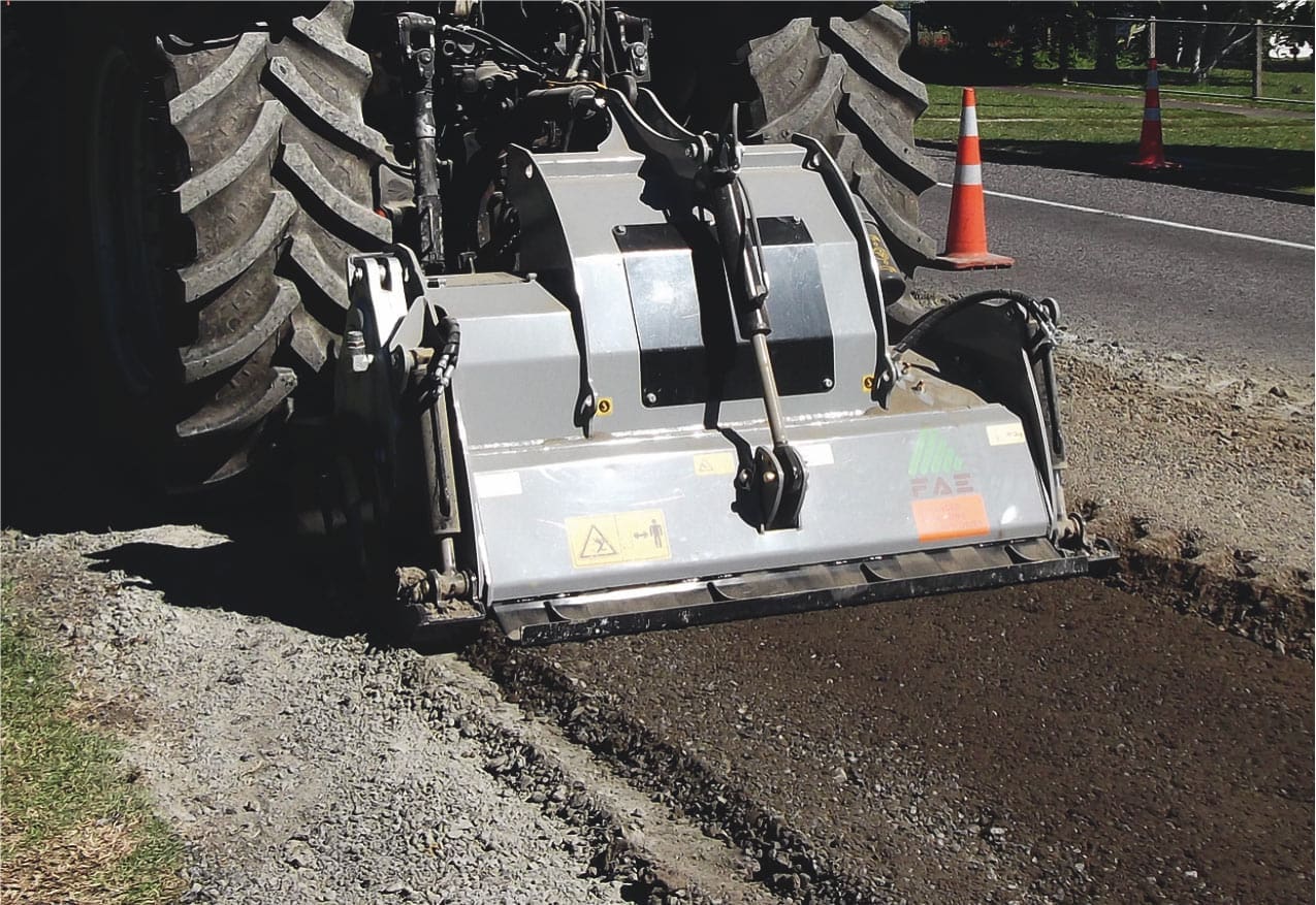 Road recycler machines, attachments for Ground Stabilization