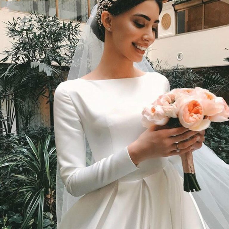 Robe De Mariée Style Meghan Markle Soirée Blanche