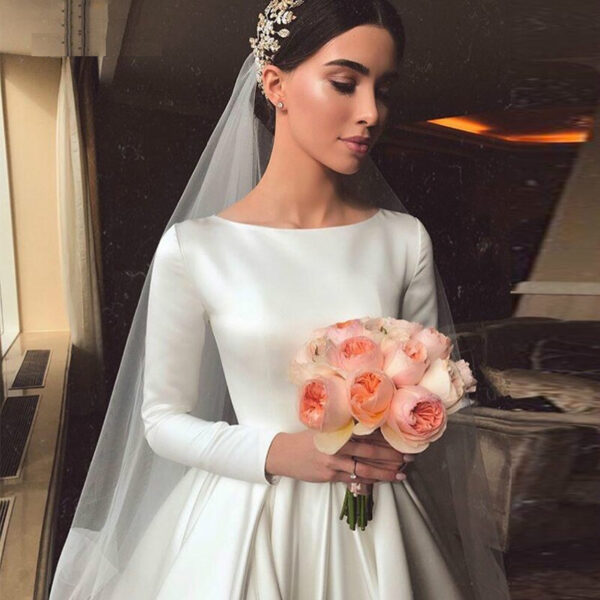 Robe De Mariée Style Meghan Markle Soirée Blanche