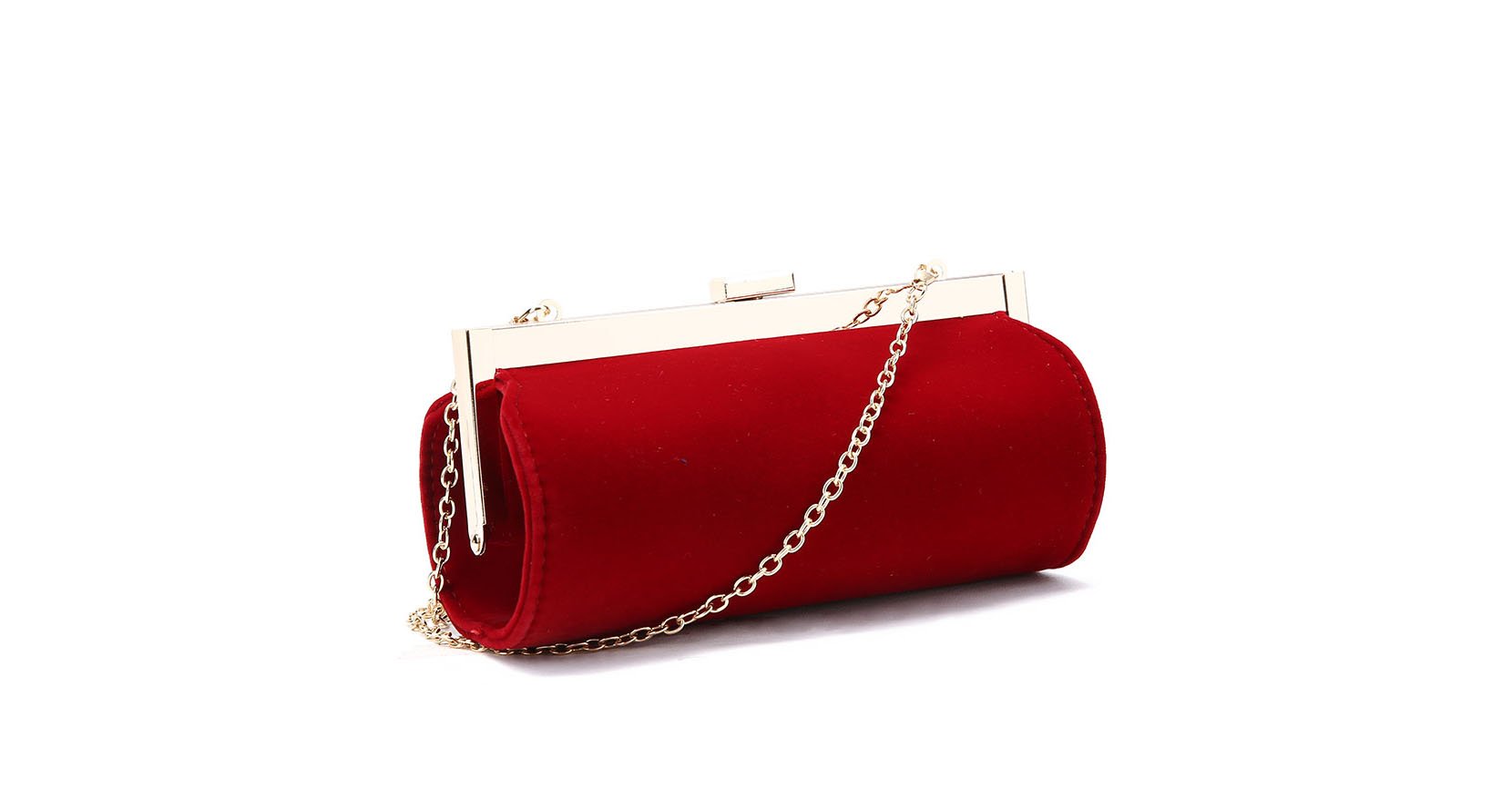 Red Velvet Clutch Bag Women Bags & Clutches