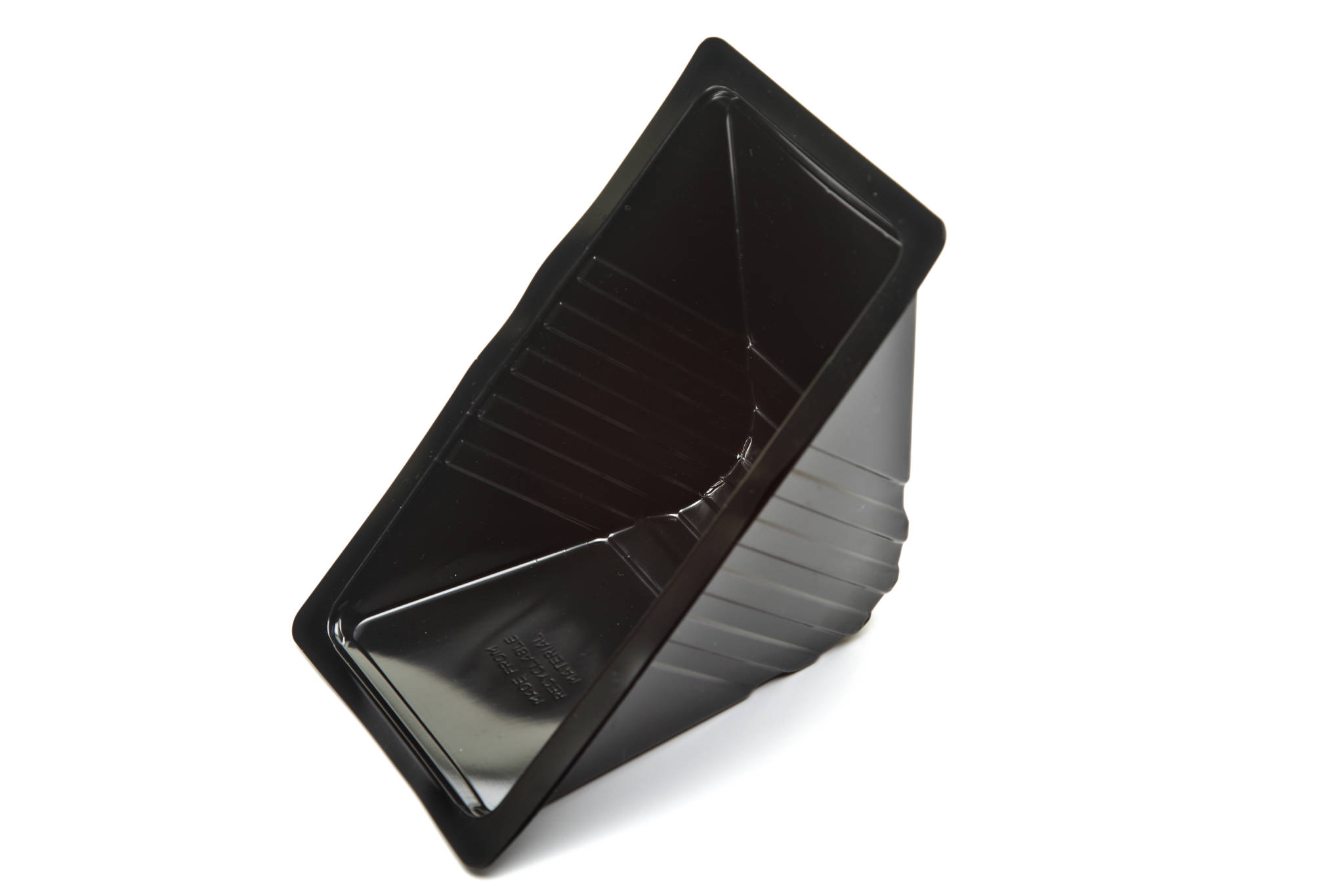 Deep Fill 003 Plastic Sandwich Wedge BLACK Soken HeatSeal