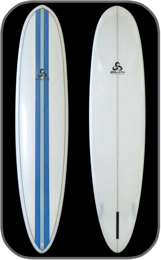 Blue Center Performance Longboard Surfboard