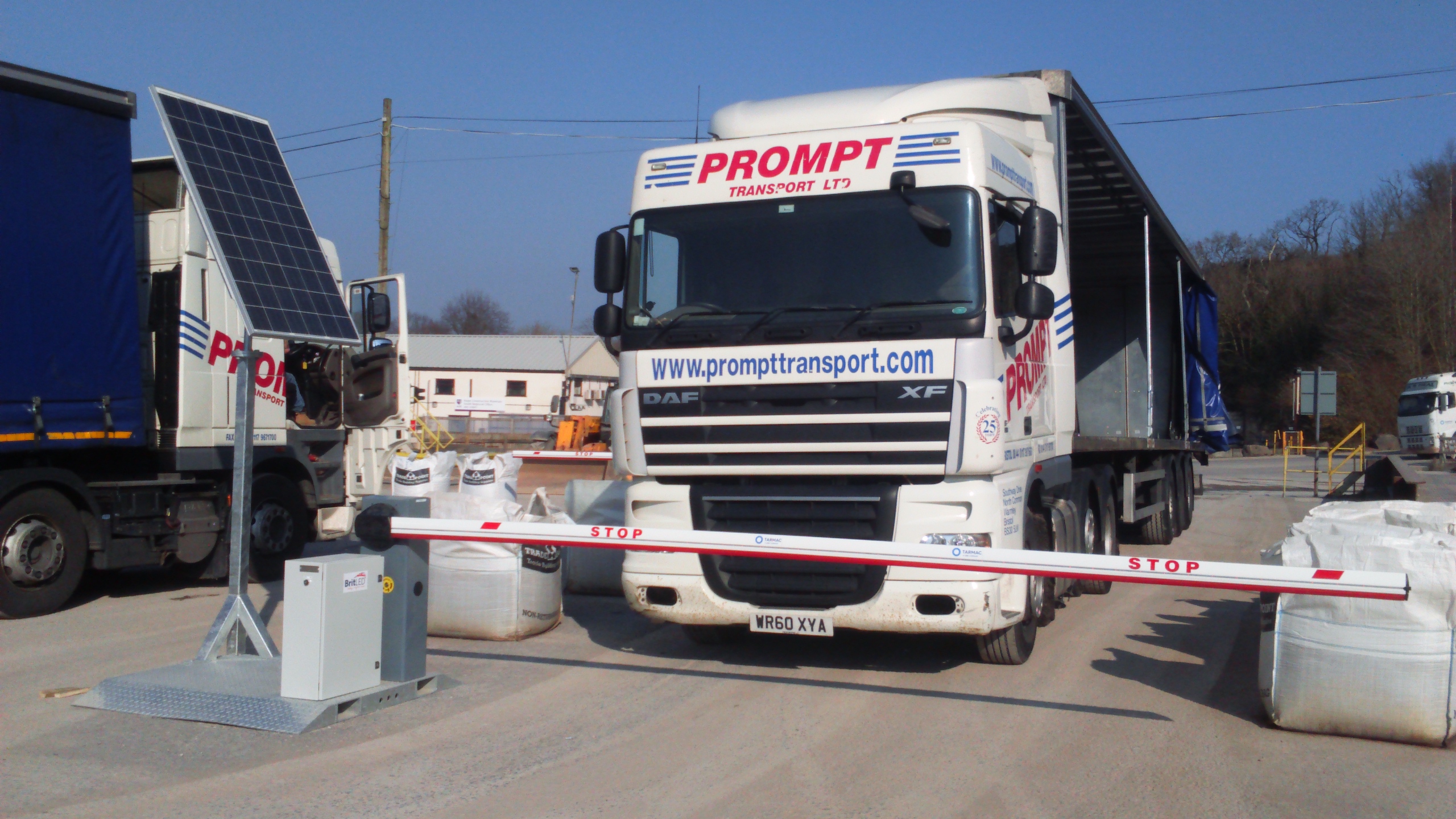 Construction Site Barrier Solar Gates UK The UK