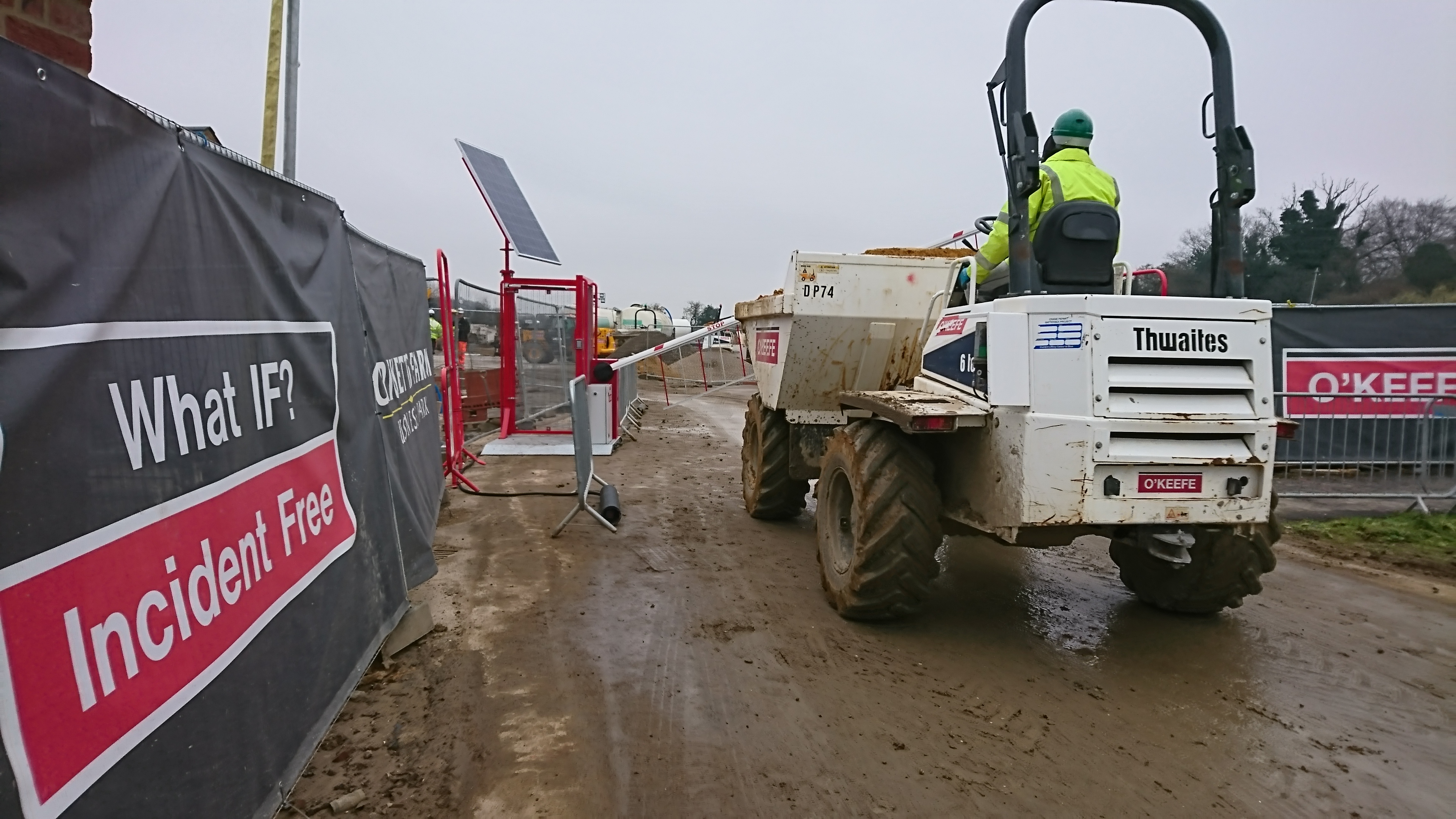 Solar Powered Barriers Solar Gates UK The UK