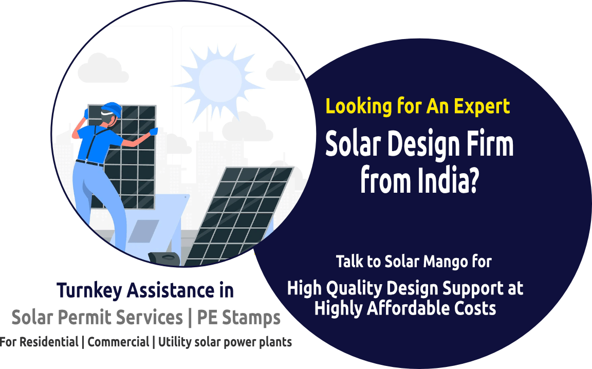Solar Power Plant Design, Solar Permit Services, PE Stamps
