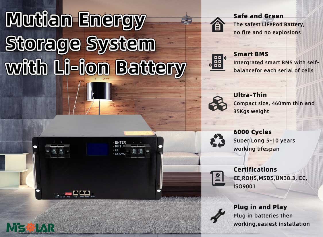 China Battery Energy Storage System Manufacture and Factory Mutian