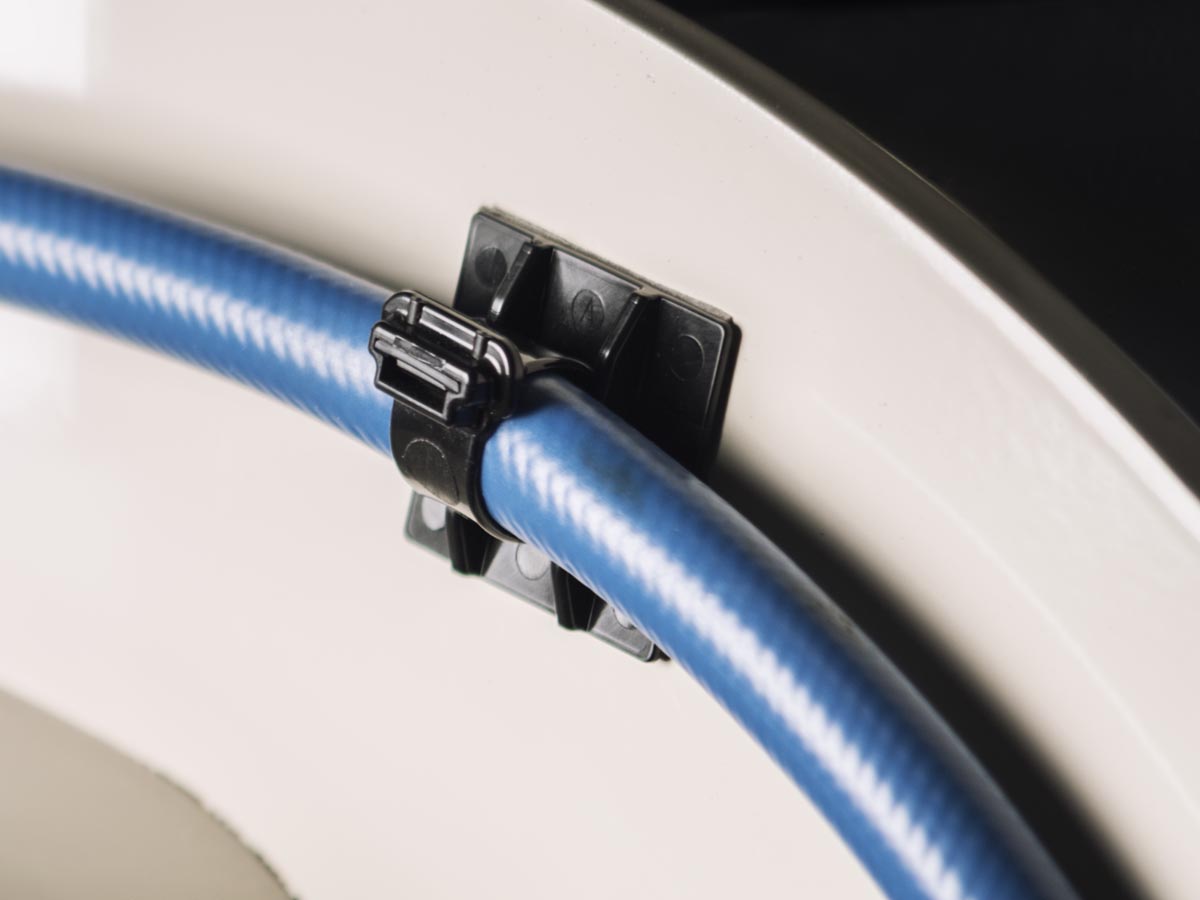 HellermannTyton offers heavyduty adhesive cable mounts