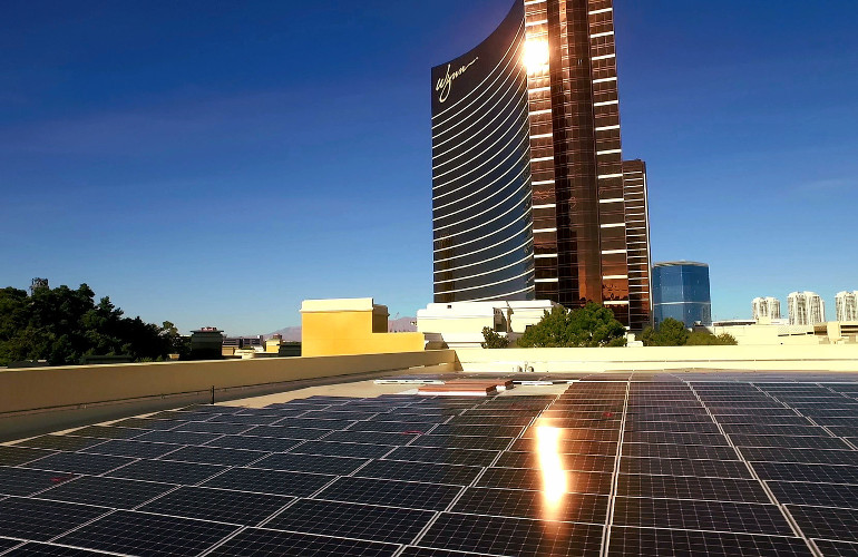 Wynn Las Vegas' 27MW solar array now officially in commercial operation