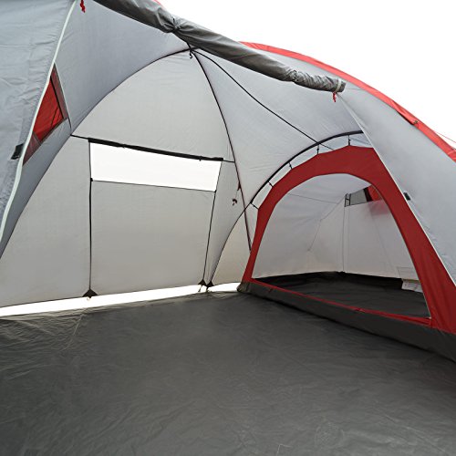 Campingzelt Justcamp Parker 3 Zelt mit Stehhöhe, Großer Vorraum