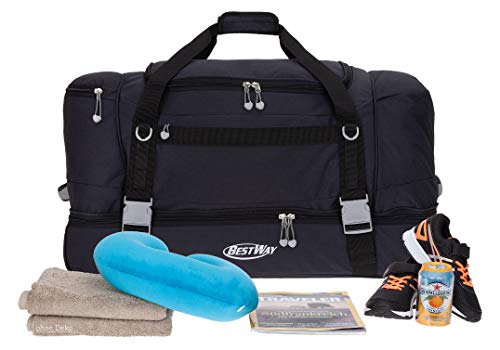 Reisetasche Trolley Bestway 78 cm XXL Reisetrolley groß mit Rollen