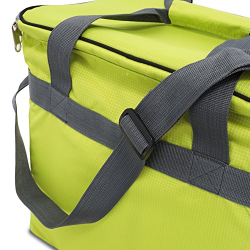 Kühltasche Cool Butler 15, grün, mit Außentasche von Outdoorer