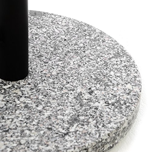 Nexos Sonnenschirmständer Granit grau 40cm rund Schirmständer