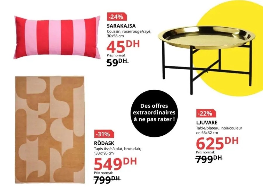 Catalogue Promotionnel Ikea Maroc Valable Jusqu'au 22 Juin 2021