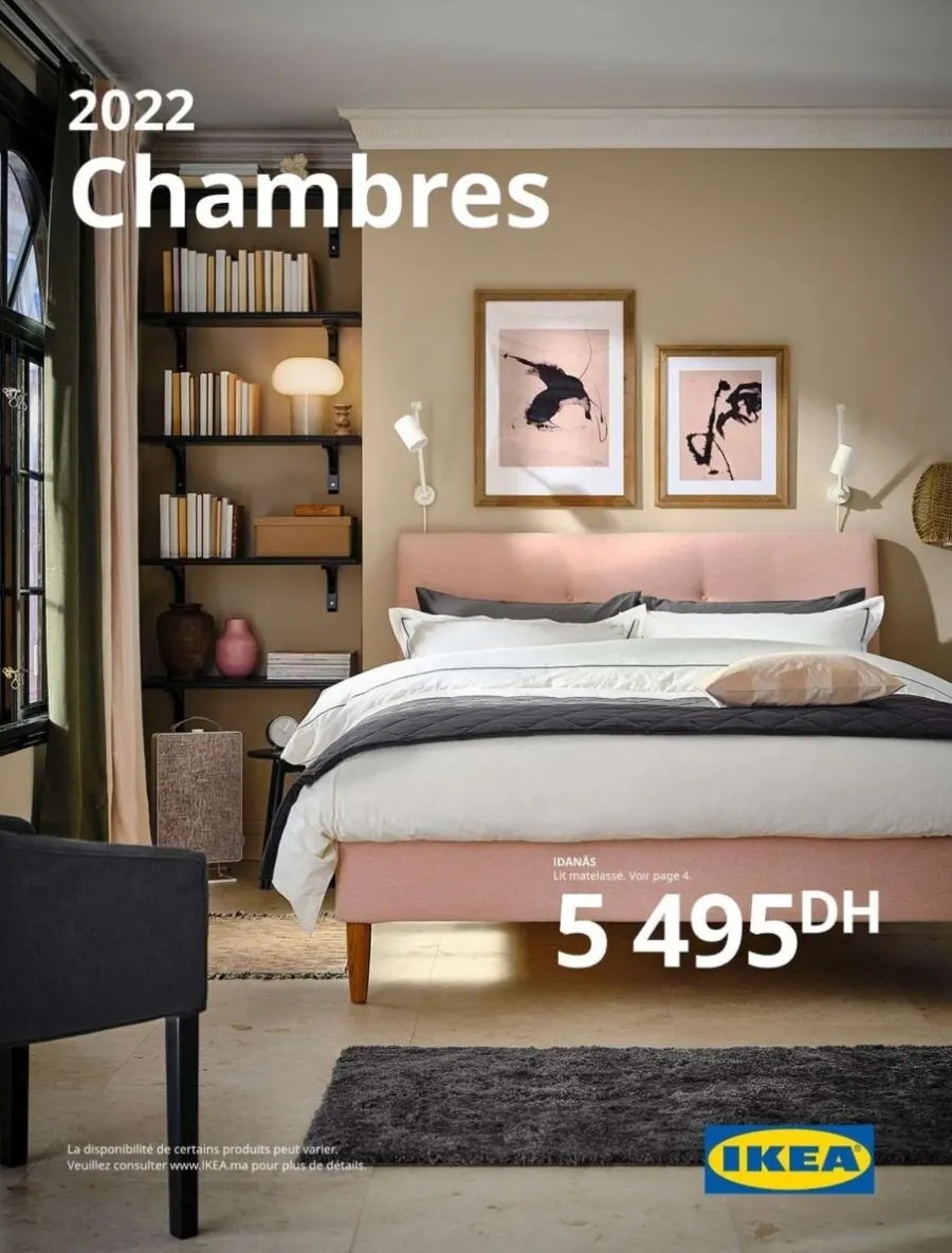 Catalogue annuel Ikea Maroc Spécial Chambre à coucher Edition 2022