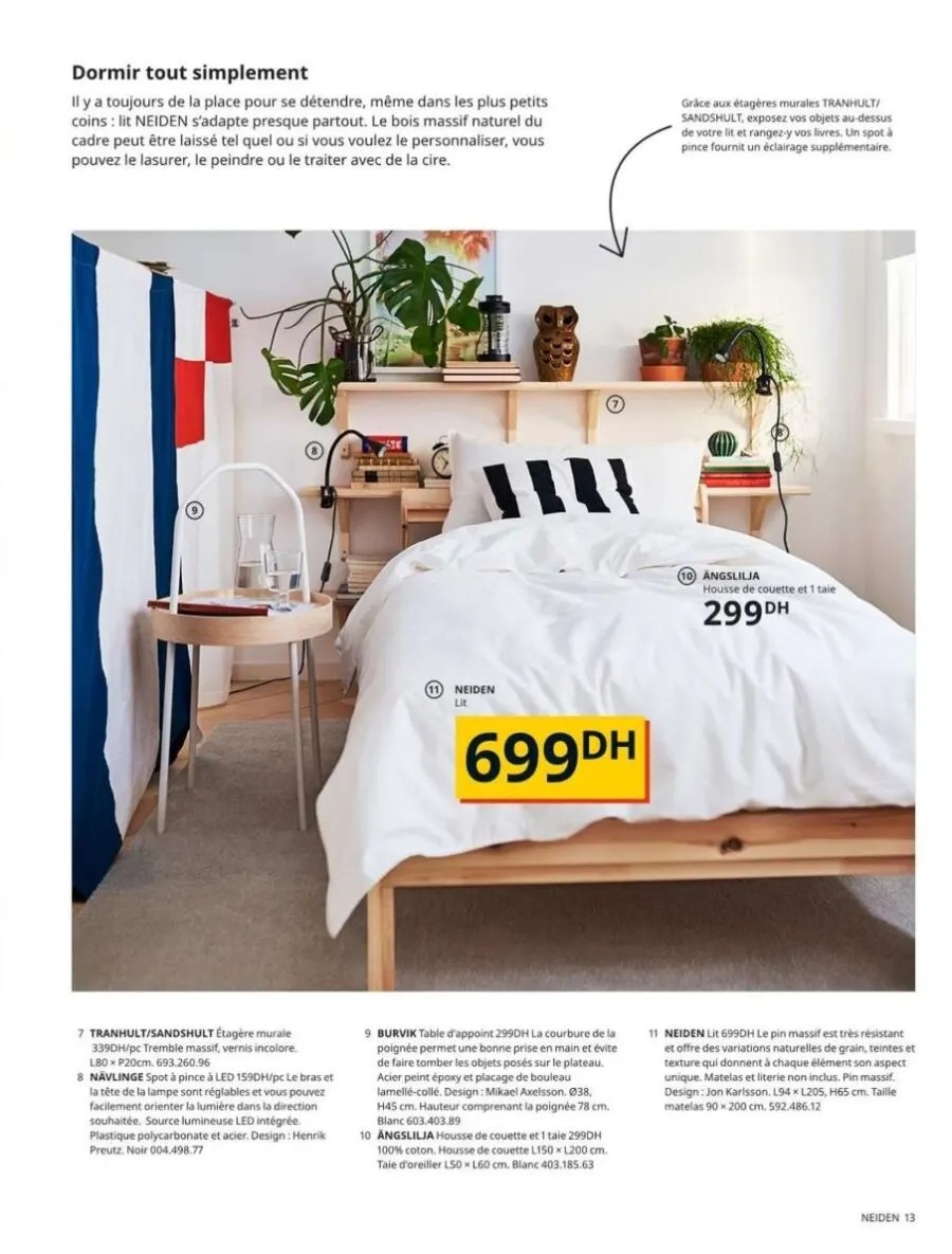 Catalogue annuel Ikea Maroc Spécial Chambre à coucher Edition 2022