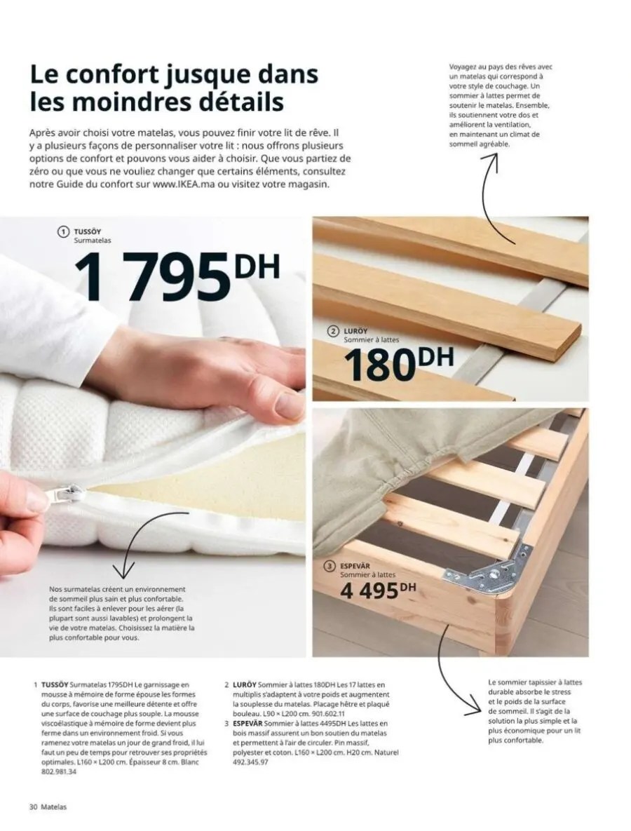 Catalogue annuel Ikea Maroc Spécial Chambre à coucher Edition 2022