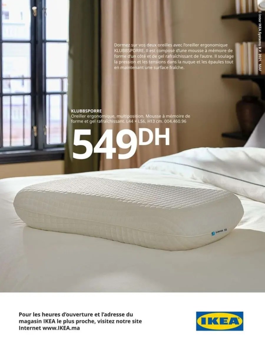Catalogue annuel Ikea Maroc Spécial Chambre à coucher Edition 2022
