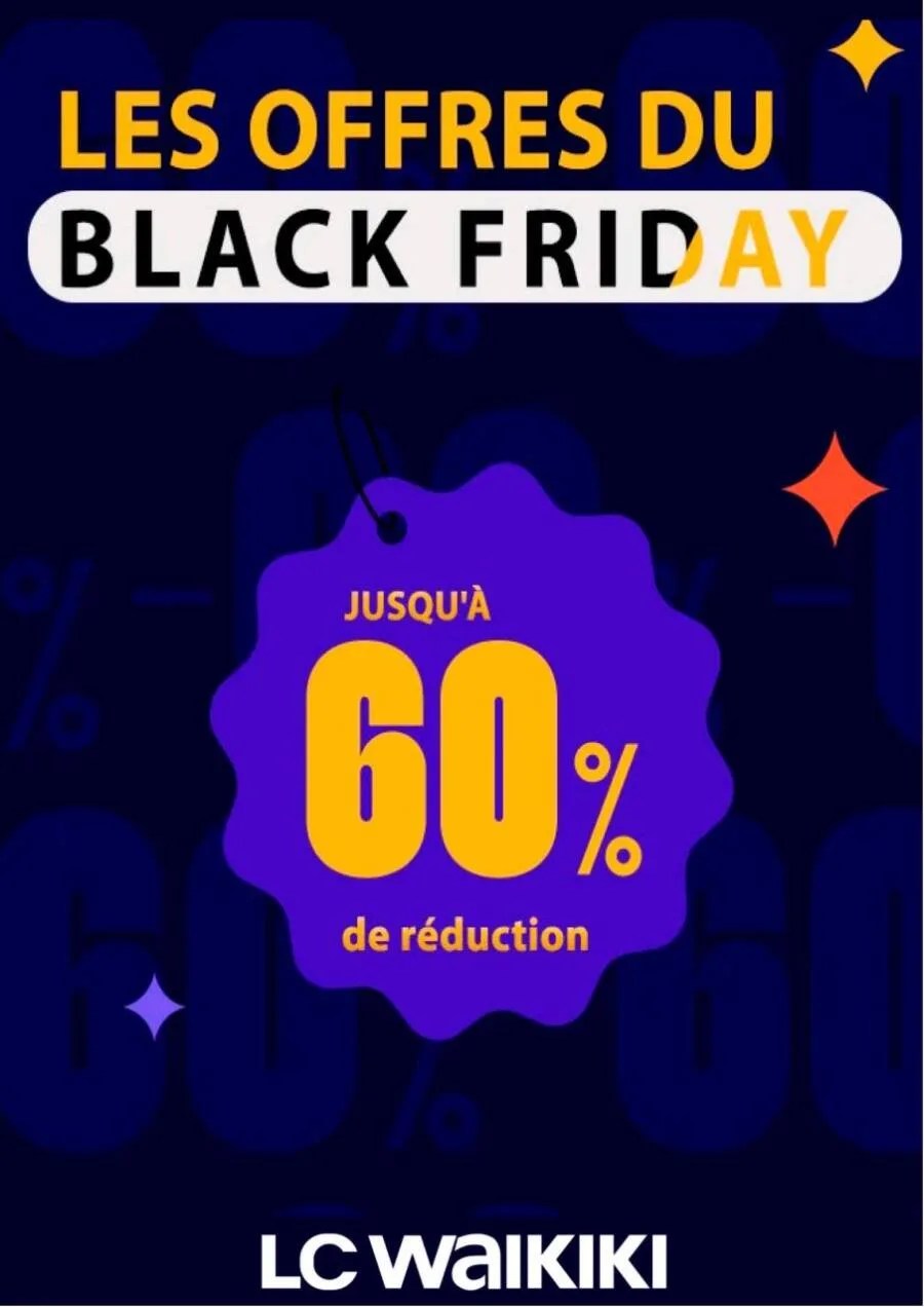 Catalogue en ligne Spécial Black Friday LC Waikiki Maroc