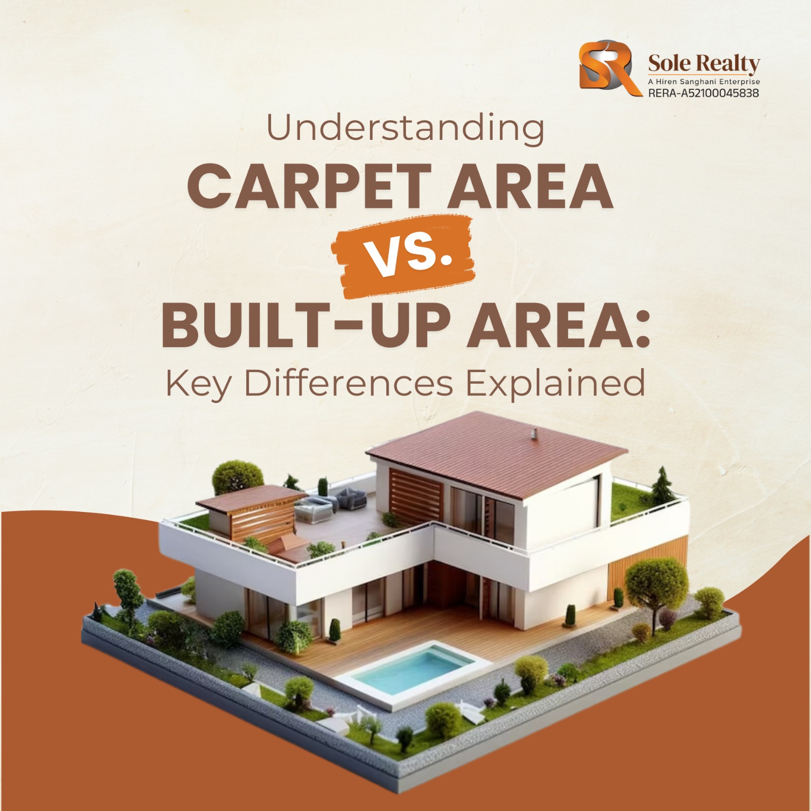 Solerealty Understanding Carpet Area vs. BuiltUp Area Key