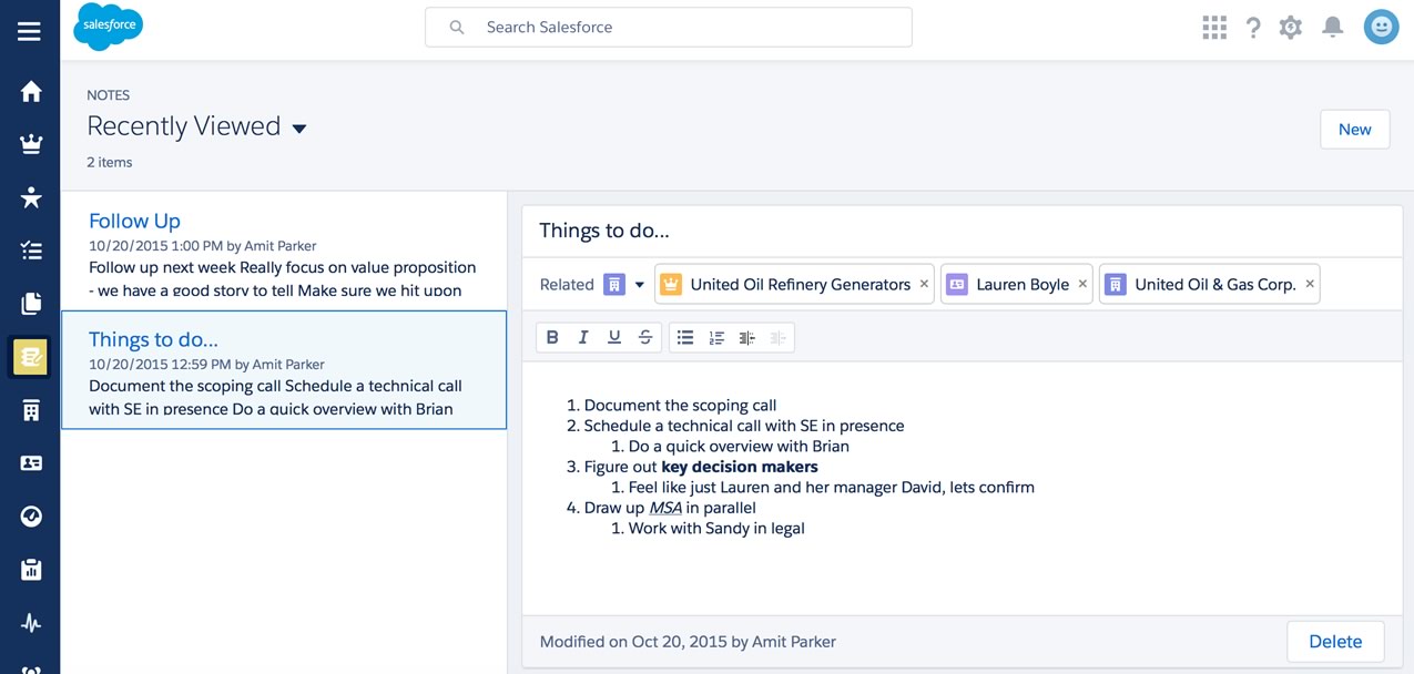 Top Lightning Features Insights on Lightning Experience