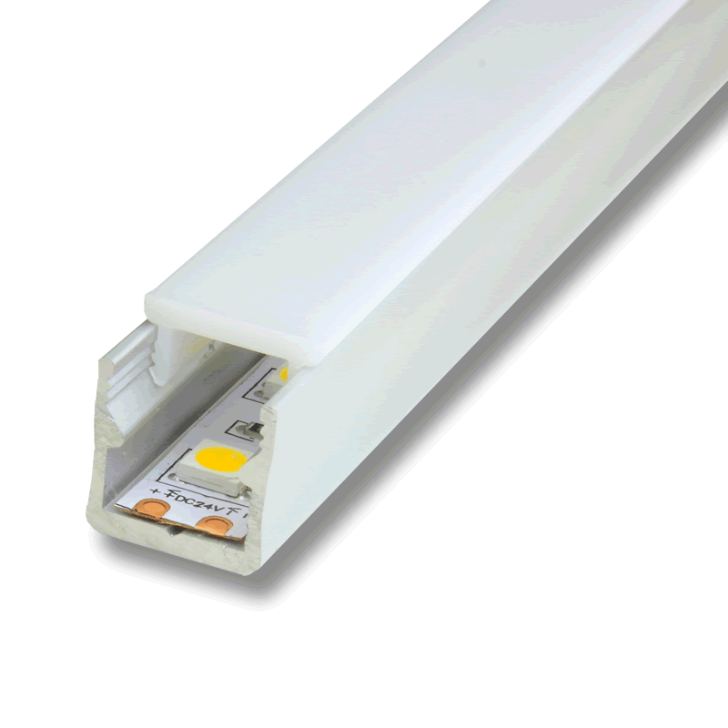 39.4" Mini 15 Aluminum LED Strip Mounting Profile