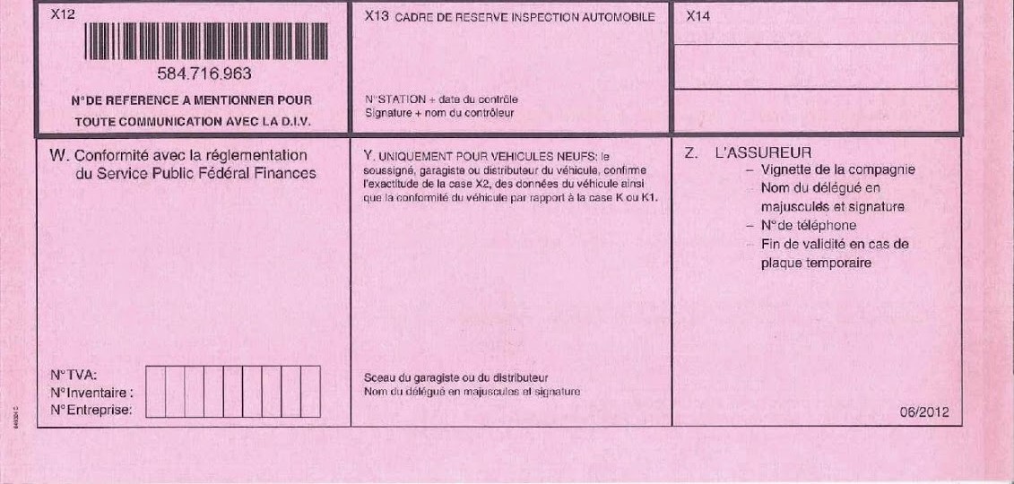 Immatriculation Vehicule Francais En Belgique Tout savoir sur l'immatriculation de véhicules en Belgique Solidas