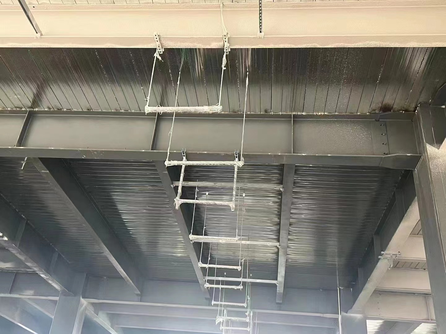 How is composite steel decking manufactured