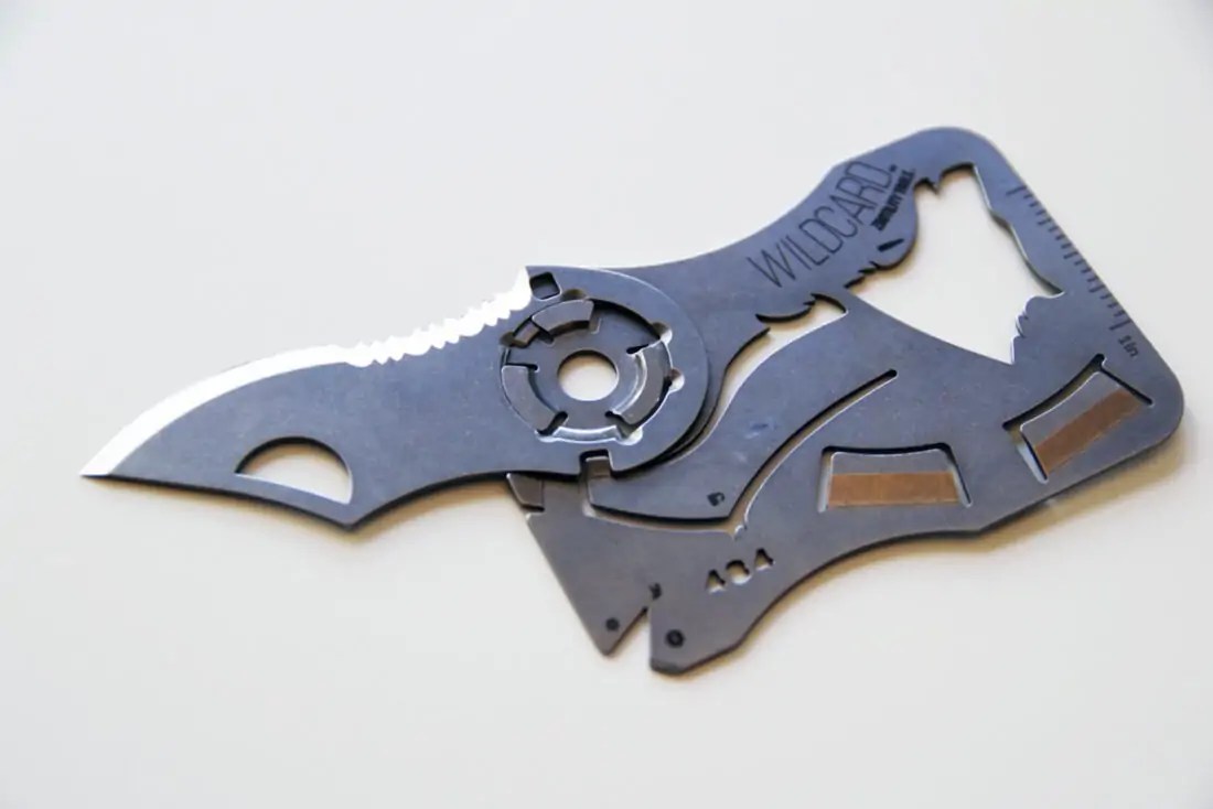 Zootilty WildCard The Flat, Everyday Carry Mulitool That
