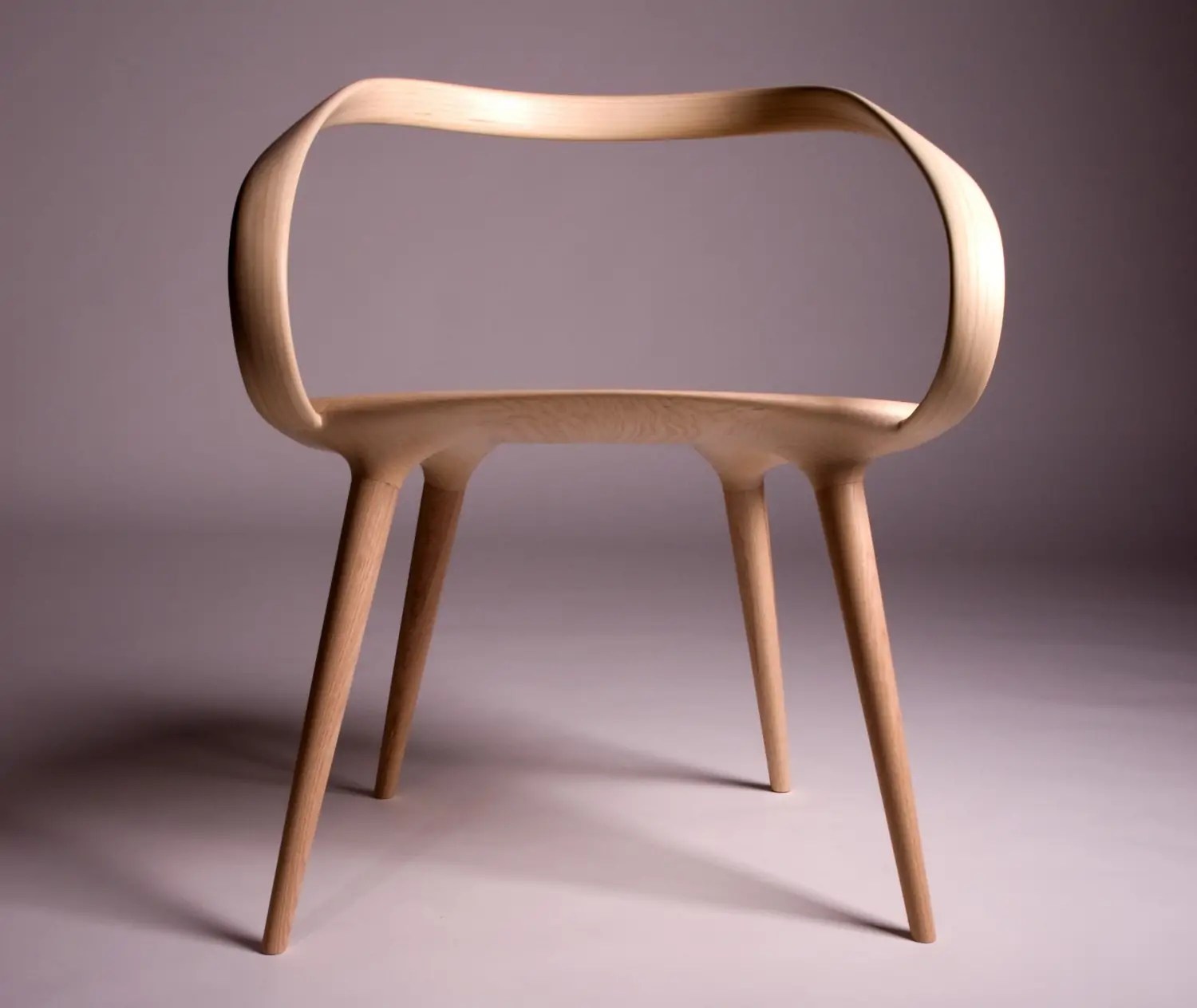 This Insane Bent Plywood Chair is Inspired by Modern Bicycle Design
