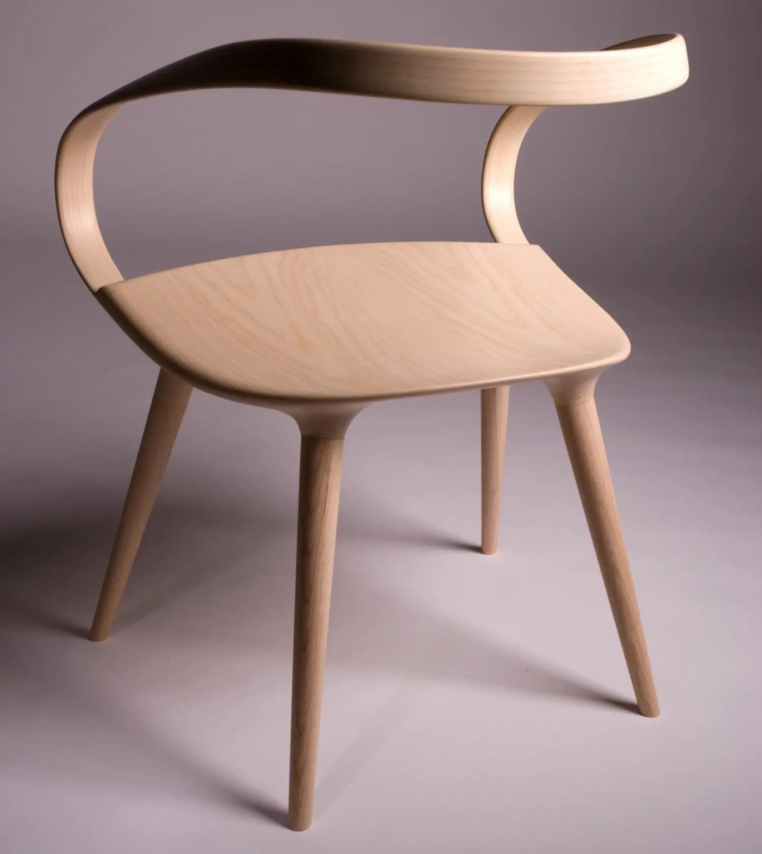This Insane Bent Plywood Chair is Inspired by Modern Bicycle Design