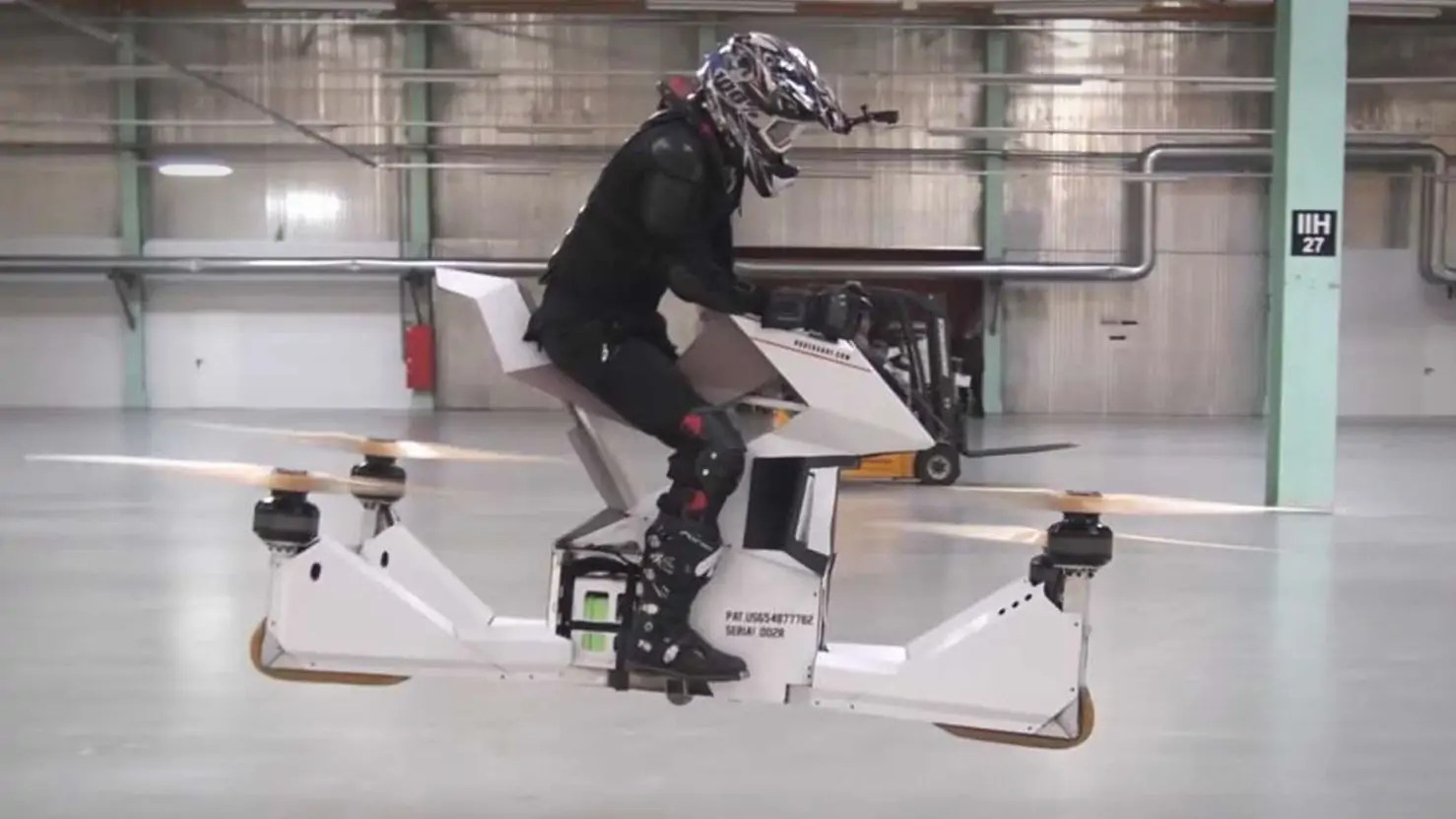 The Hoverbike Scorpion3 Is a Mashup Between a Quadcopter Drone and a