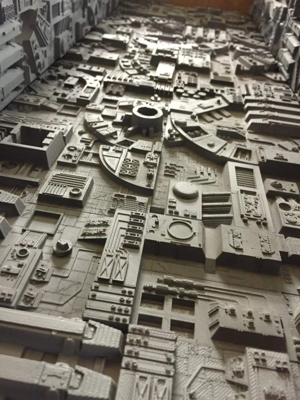 Model of the Week SciFi Wall Tiles [Glue Them To Yo' Face!] SolidSmack
