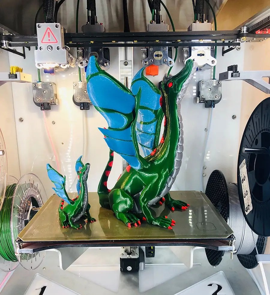 This ToolChanging 3D Printer Allows Quick Swap for