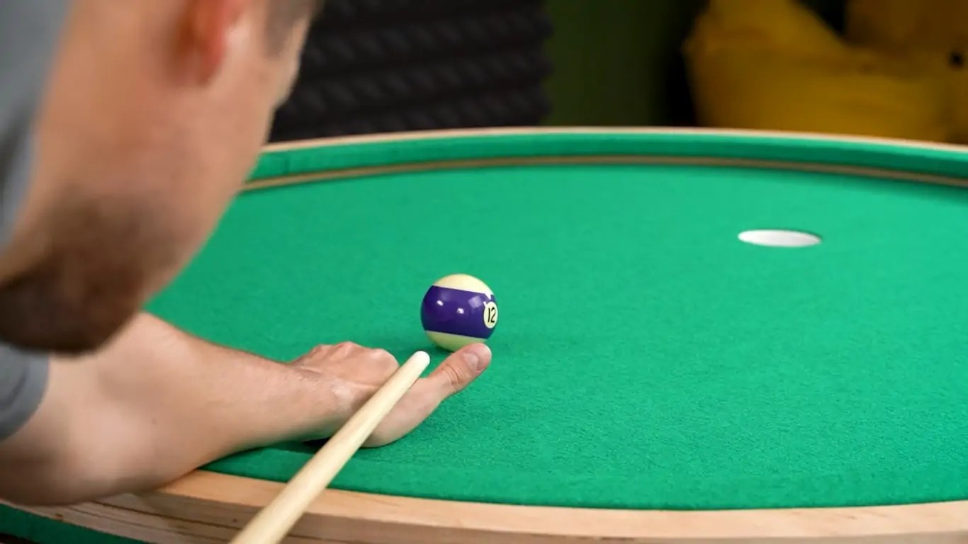 This Elliptical Pool Table Ensures You Hit All Your Shots Science and