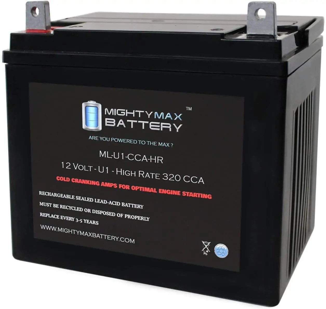 Mighty Max MLU1CCAHR Best Lawn Mower Battery of 2021