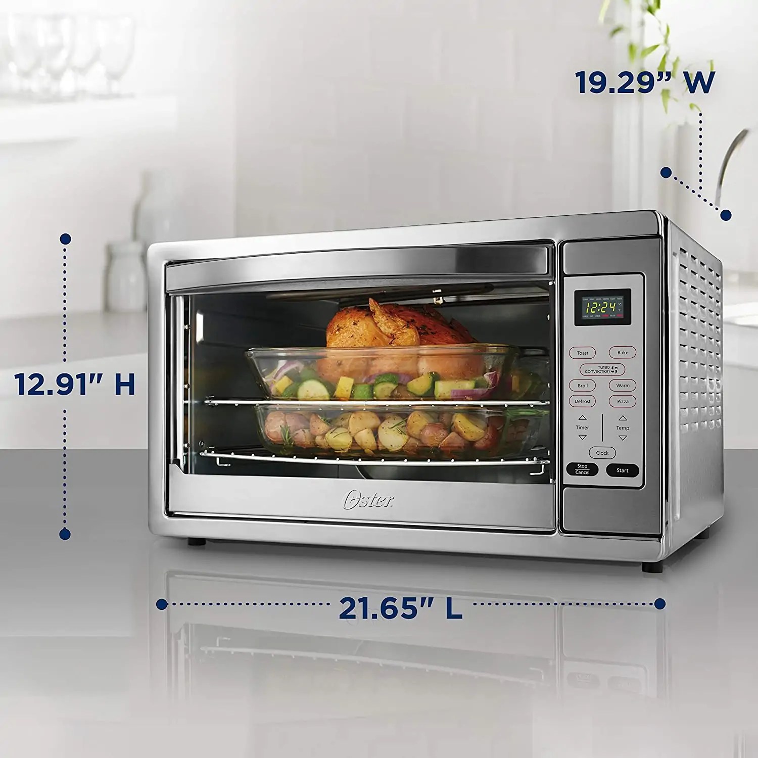 Oster TSSTTVDGXLSHP ExtraLarge Digital Countertop Convection Oven Review