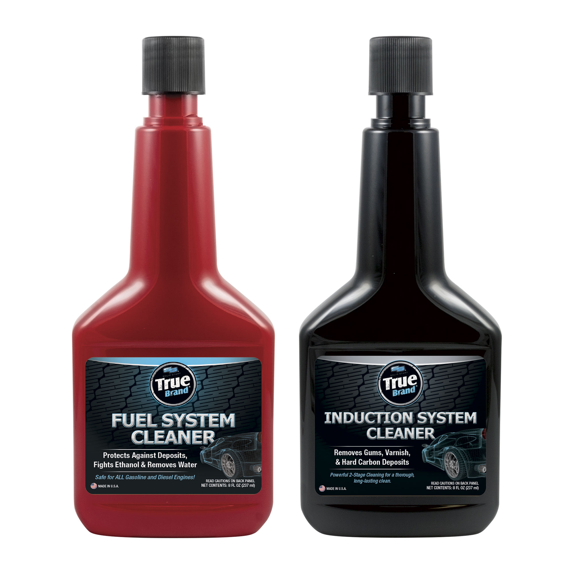 Fuel System Cleaner 2Step Kit Solid Start True Brand