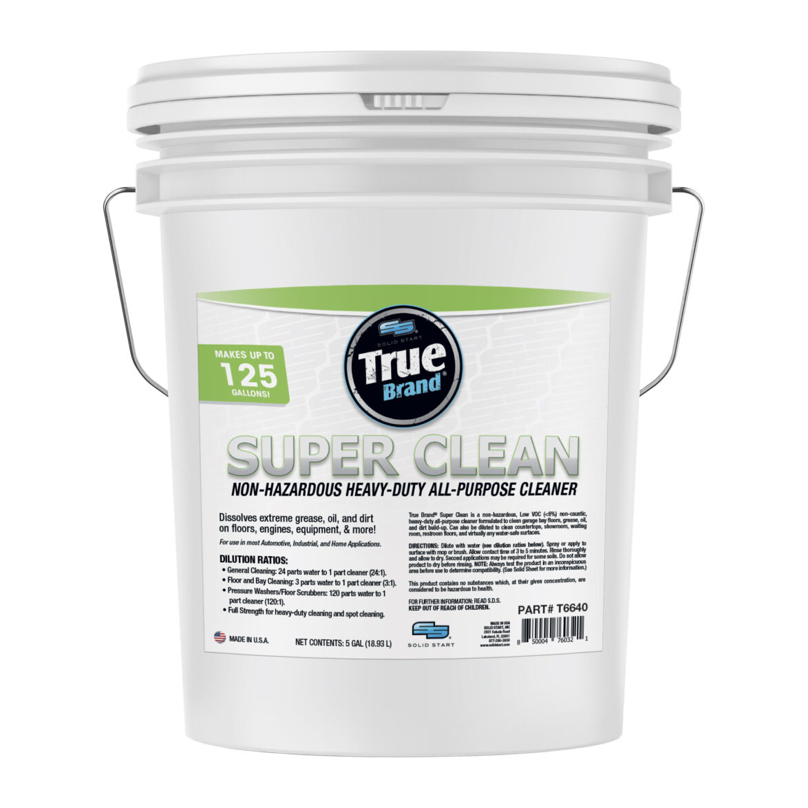 True Clean® Hypoallergenic Industrial Hand Cleaner Solid Start True