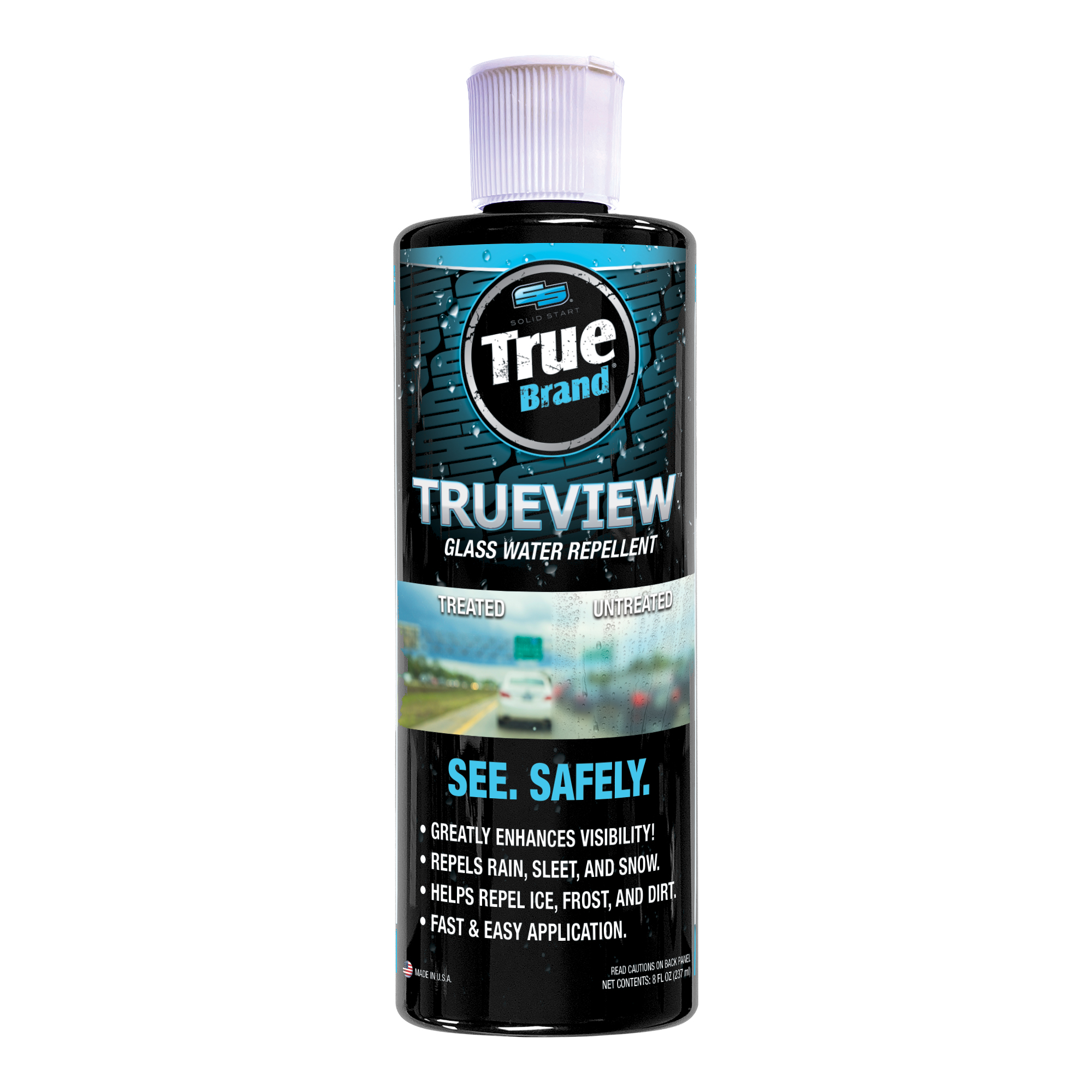 TrueView Glass Water Repellent Solid Start True Brand