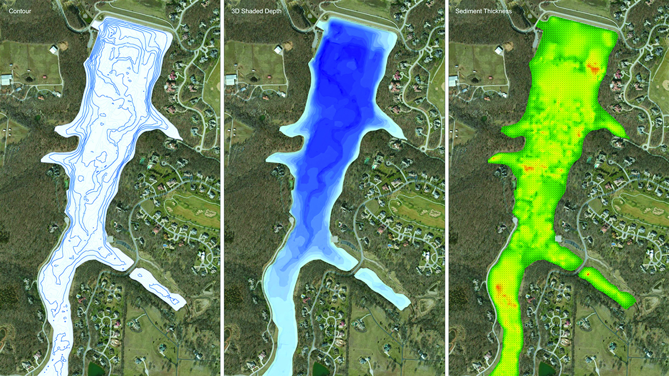 Lake Of The Ozarks Contour Map