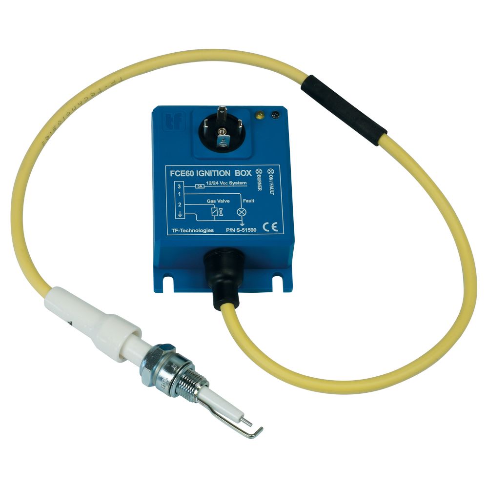 Ignition and temperature controls for asphalt pavers