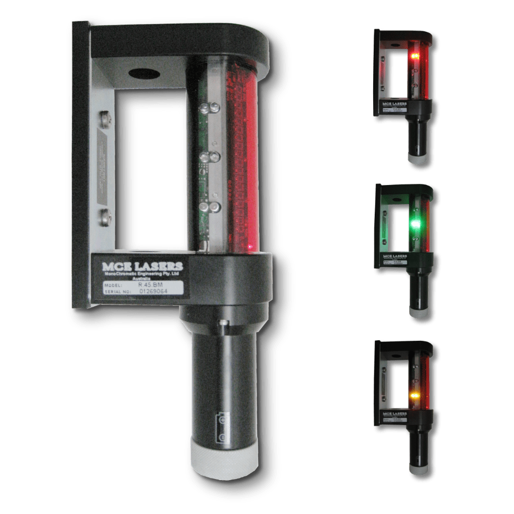 Laser receivers for excavation depth monitoring and guiding