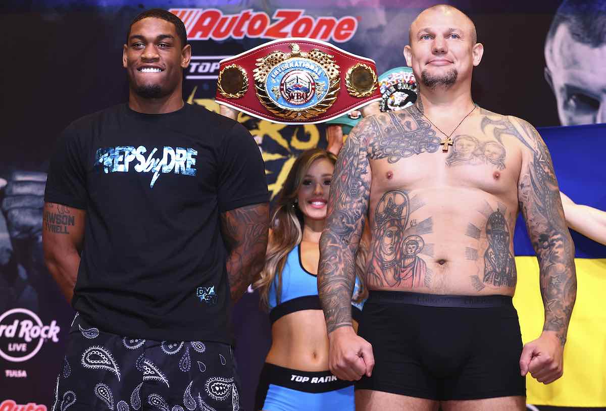 Jared Anderson y Andriy Rudenko listos para la guerra