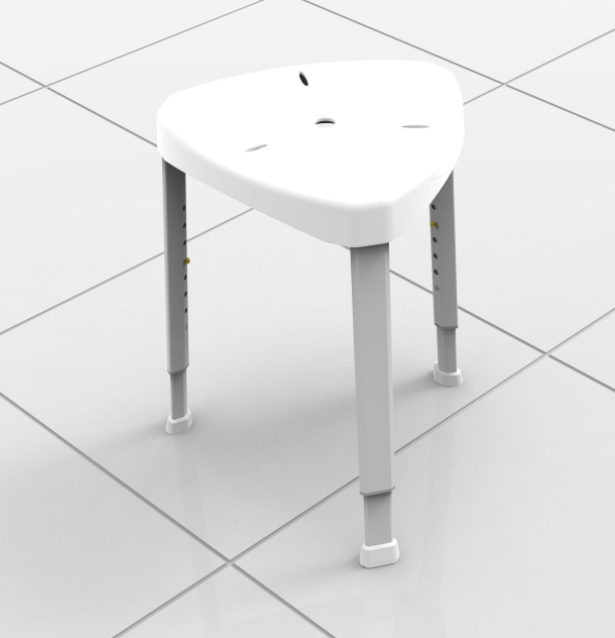 Bath and Shower Bench Adjustable Triangle