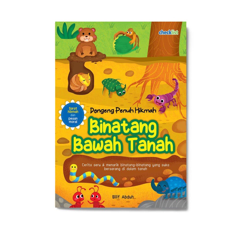 Dongeng Penuh Hikmah Binatang Bawah Tanah Solusi Buku