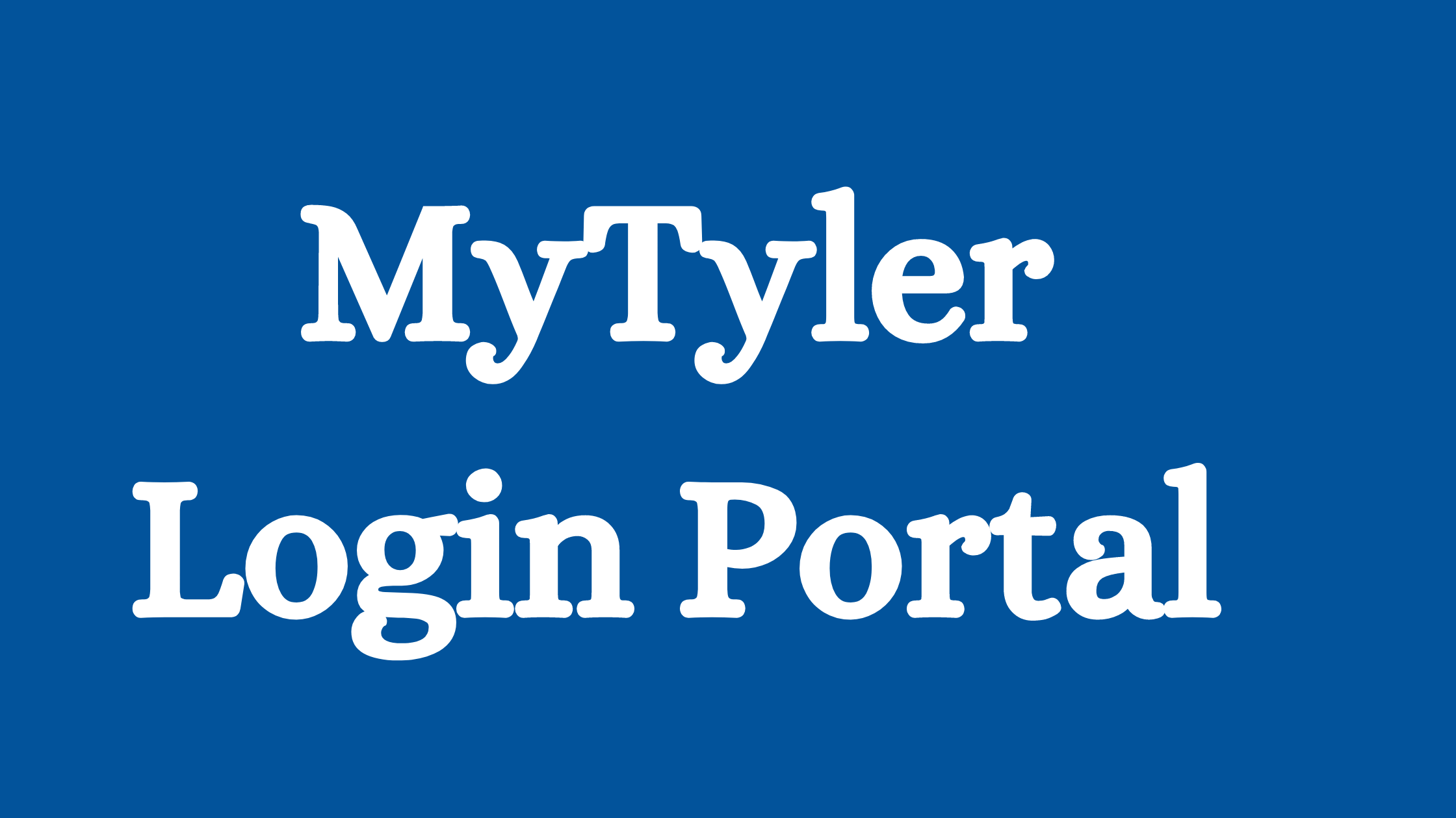 MyTyler Login Portal Your Gateway to John Tyler Community College